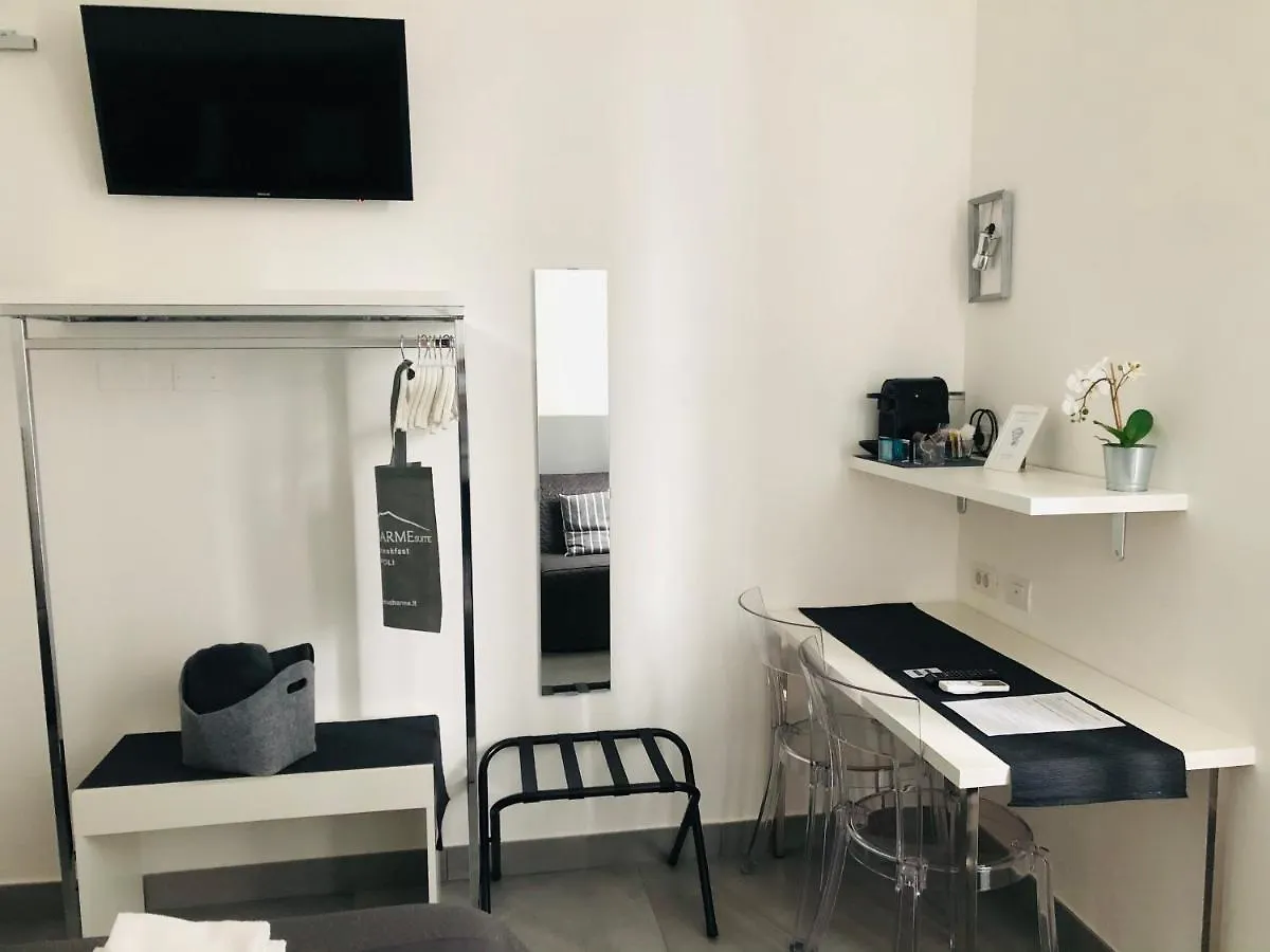 Vesucharme Suite Luxury Room Neapel Frühstückspension