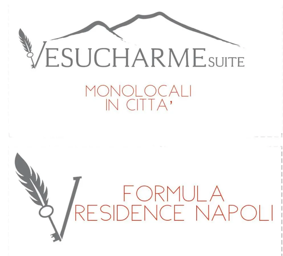 Vesucharme Suite Luxury Room Neapel Frühstückspension